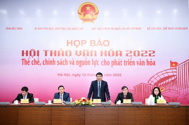 CÔNG BỐ ''HỘI THẢO VĂN HÓA 2022''